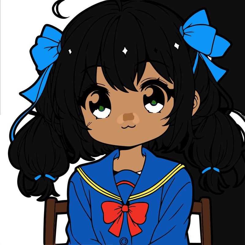 an anime little girl