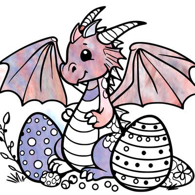 easter dragon