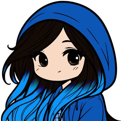 girl with long hair wearing hoodie