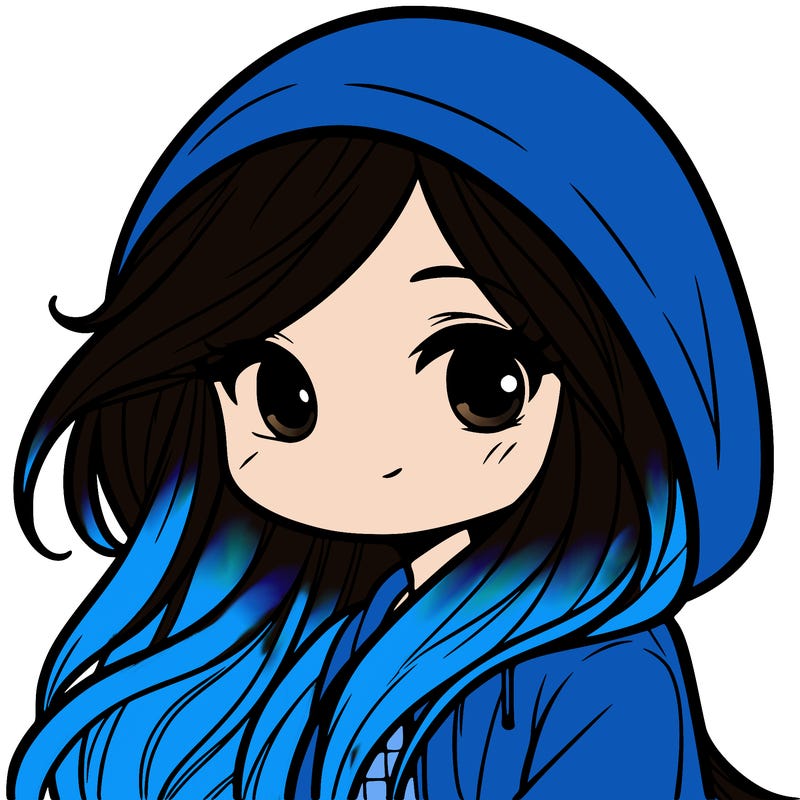 girl with long hair wearing hoodie