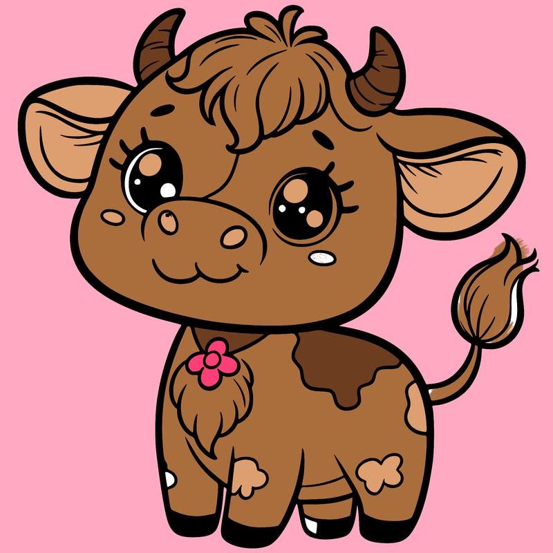 cute cow