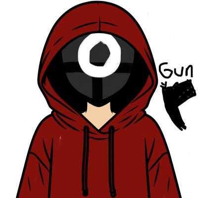 faceless girl in hoodie