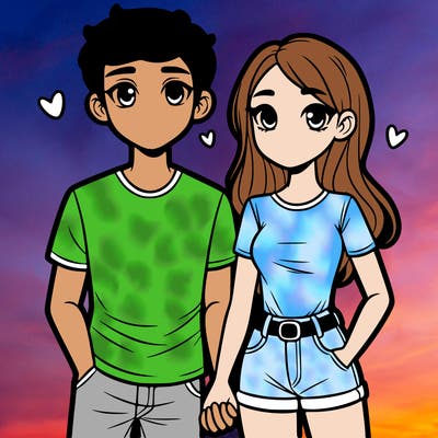 boyfriend and girlfriend