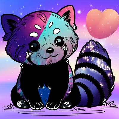 red panda