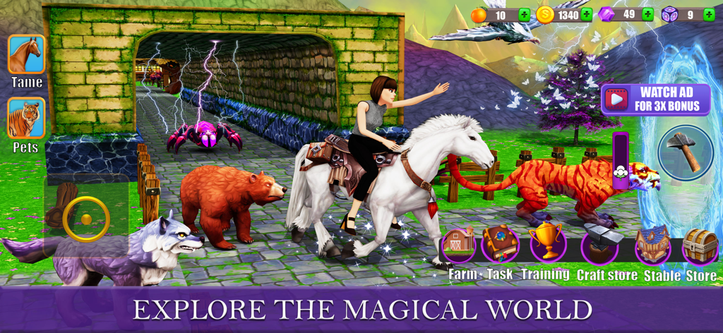 Horse Training & Racing Games | Magical Equestrian Adventure