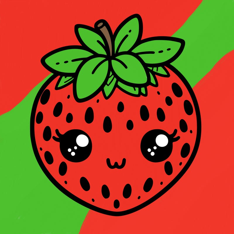 cute strawberry