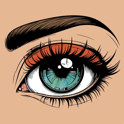realistic eye