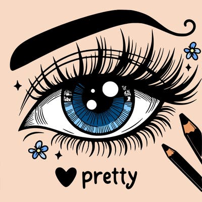 pretty eye
