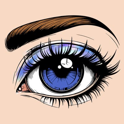 realistic eye