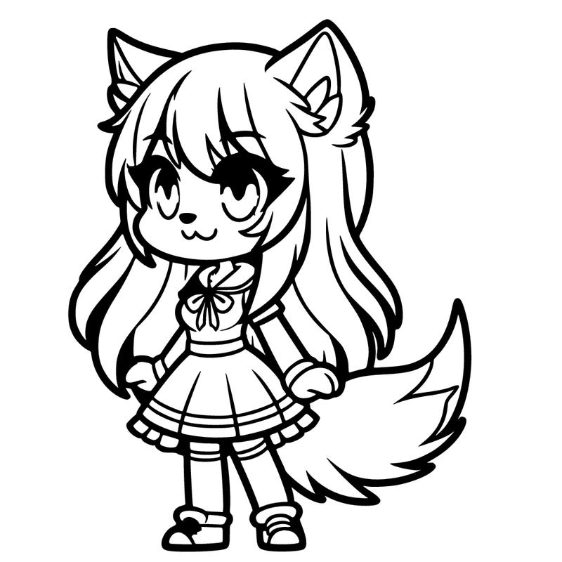 a wolf girl