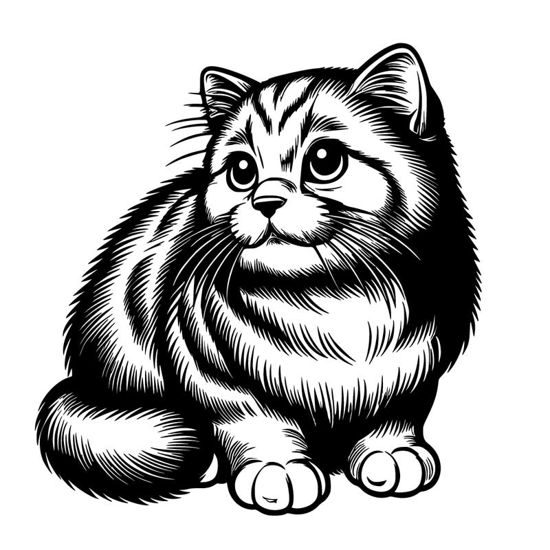 realistic cat
