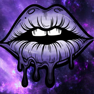 lips that look realistic and drip