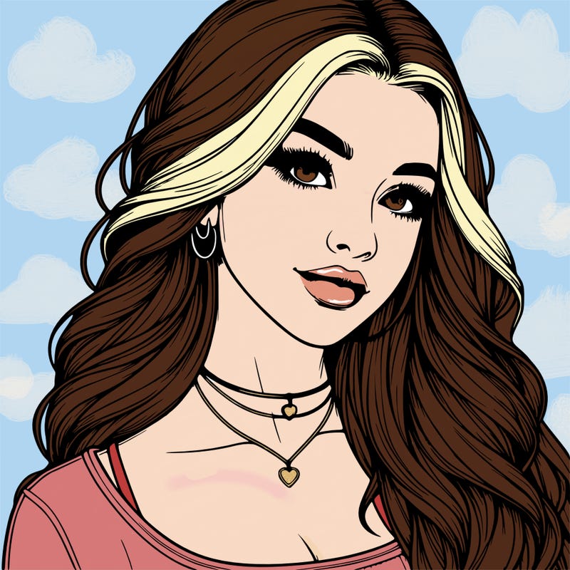 detailed realistic girl