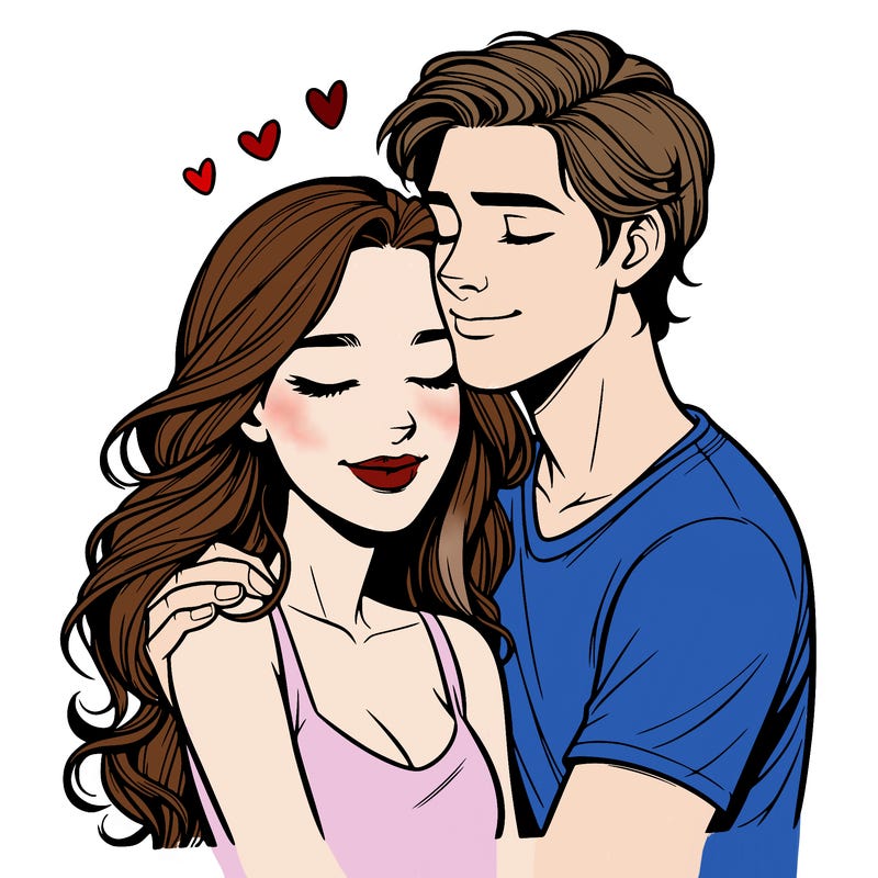 realistic couple