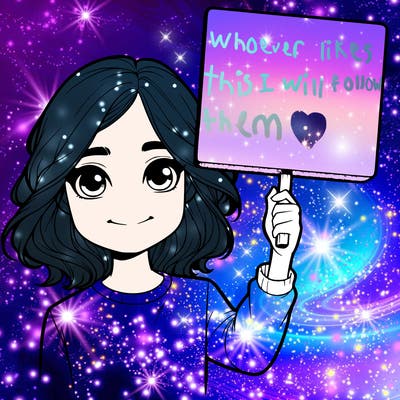 realistic girl holding up a sign