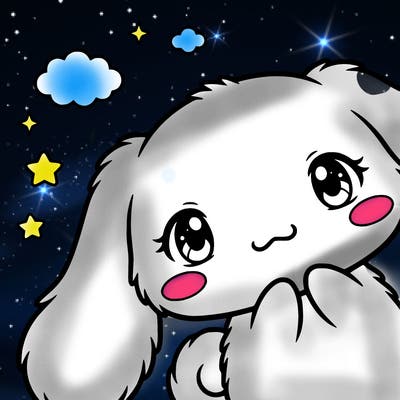 anime cinnamoroll cute fluffy