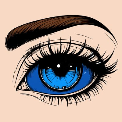 realistic eye