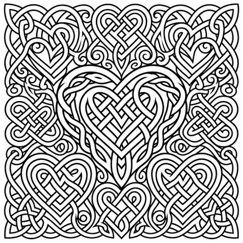 Celtic Heart Knots