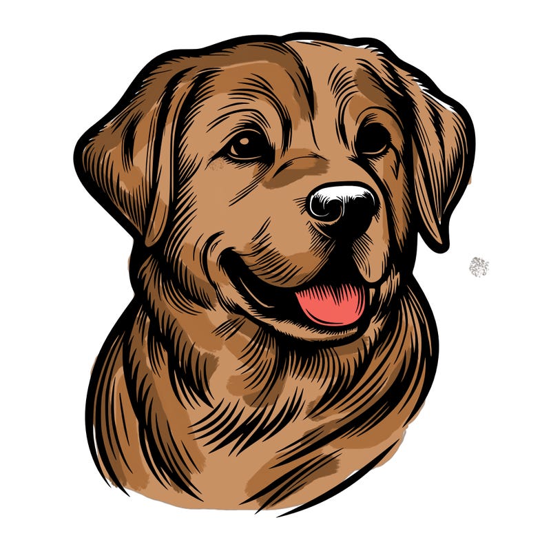 realistic dog