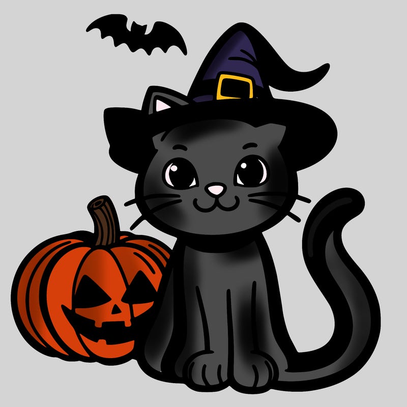 halloween cat