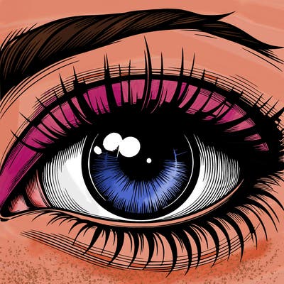realistic eye