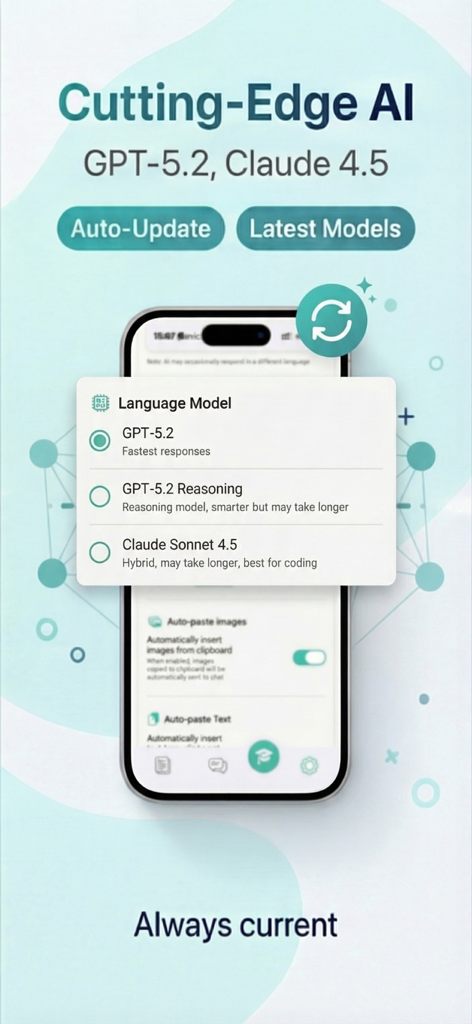 Interview AI Copilot: IT Buddy - Interface showing selection of the latest GPT and Claude AI models for technical interviews.