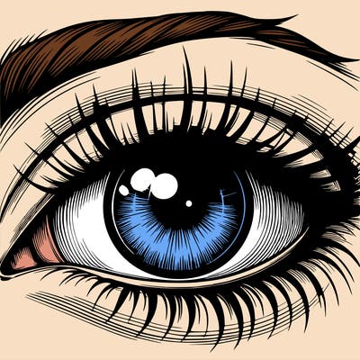 realistic eye