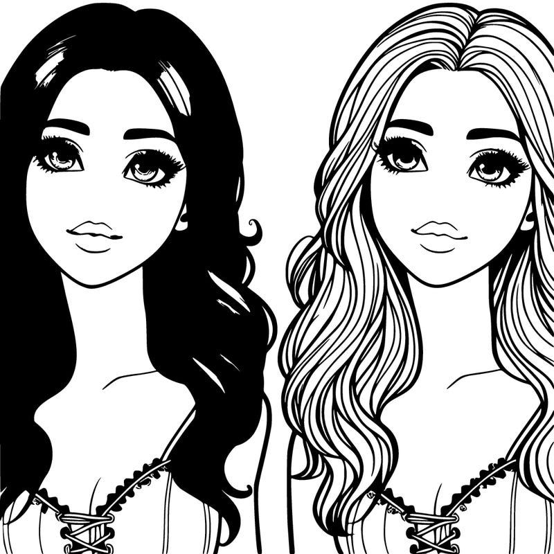 beautiful realistic girl