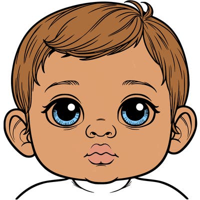 realistic baby