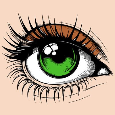 realistic eye