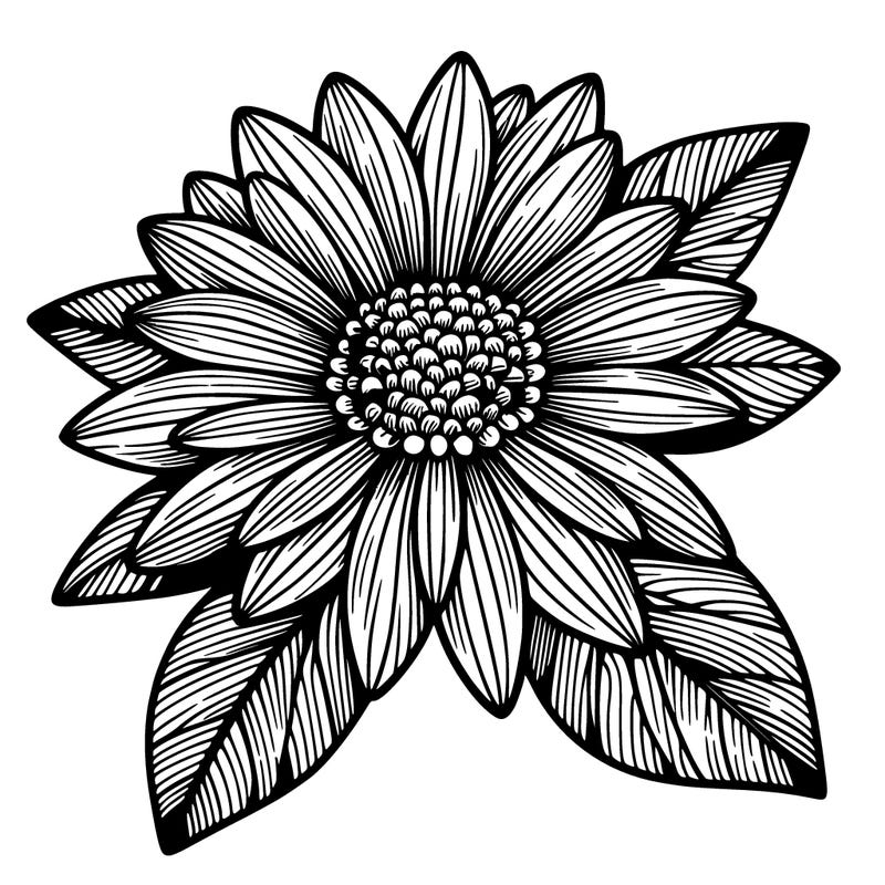 detailed flower