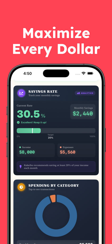 Kakeibo: Goal & Budget Planner - Finance App | MWM