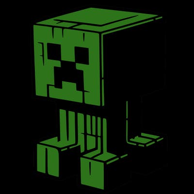 minecraft purple creeper