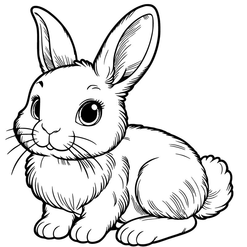 realistic bunny