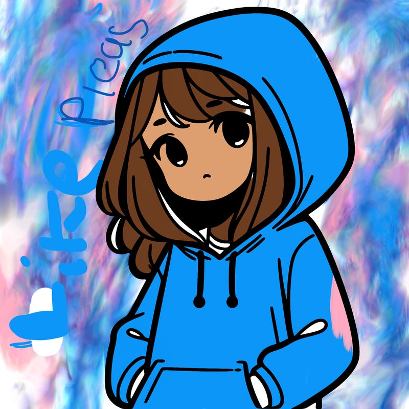 girl with hoodie