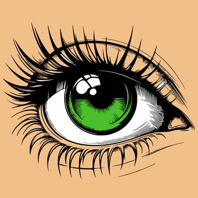 realistic eye