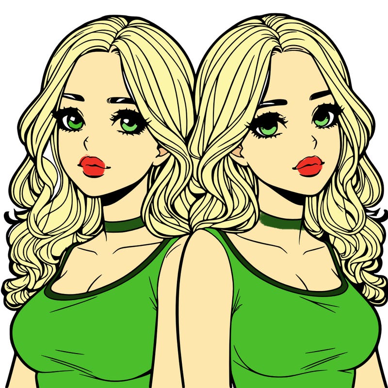 realistic twin sisters