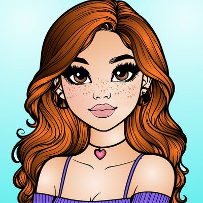 realistic pretty girl