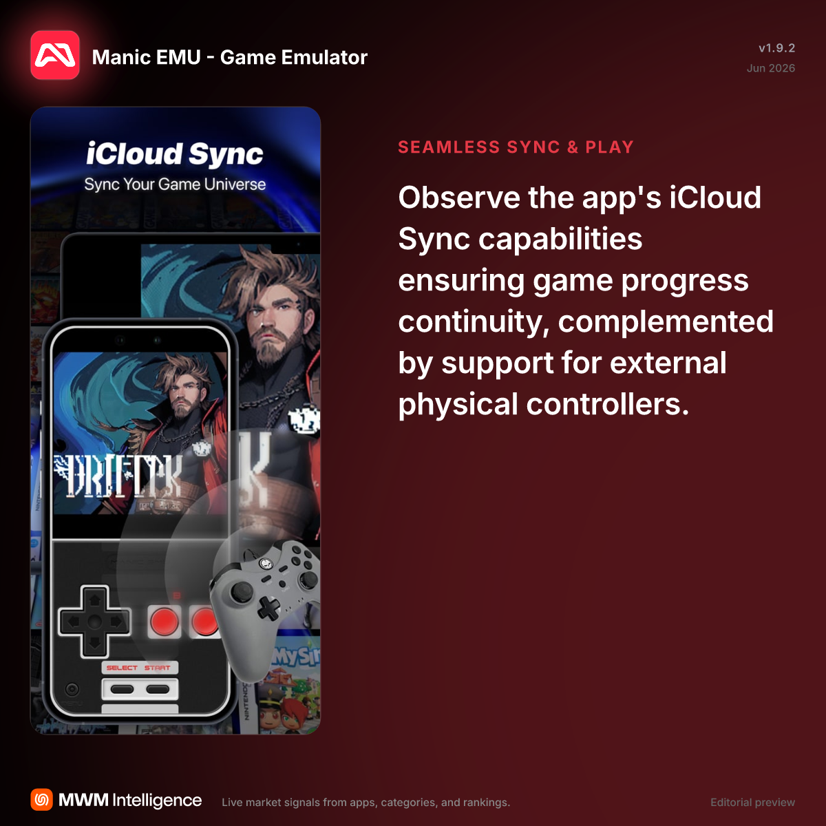 Manic EMU - Game Emulator - Entertainment App | MWM