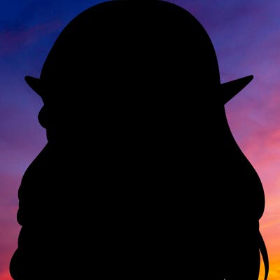 elf girl realistic dark fantasy