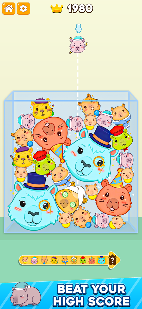 Capybara Merge – Matching Game - Games App | MWM