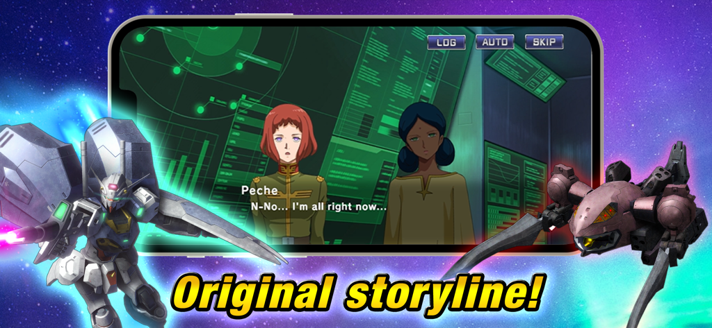 MOBILE SUIT GUNDAM U.C. ENGAGE - Original storyline cutscene from Mobile Suit Gundam UC Engage