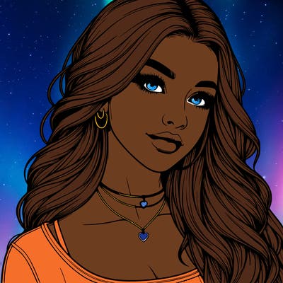 detailed realistic girl