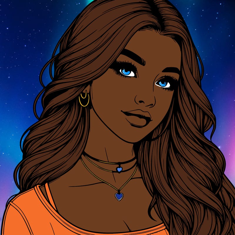 detailed realistic girl