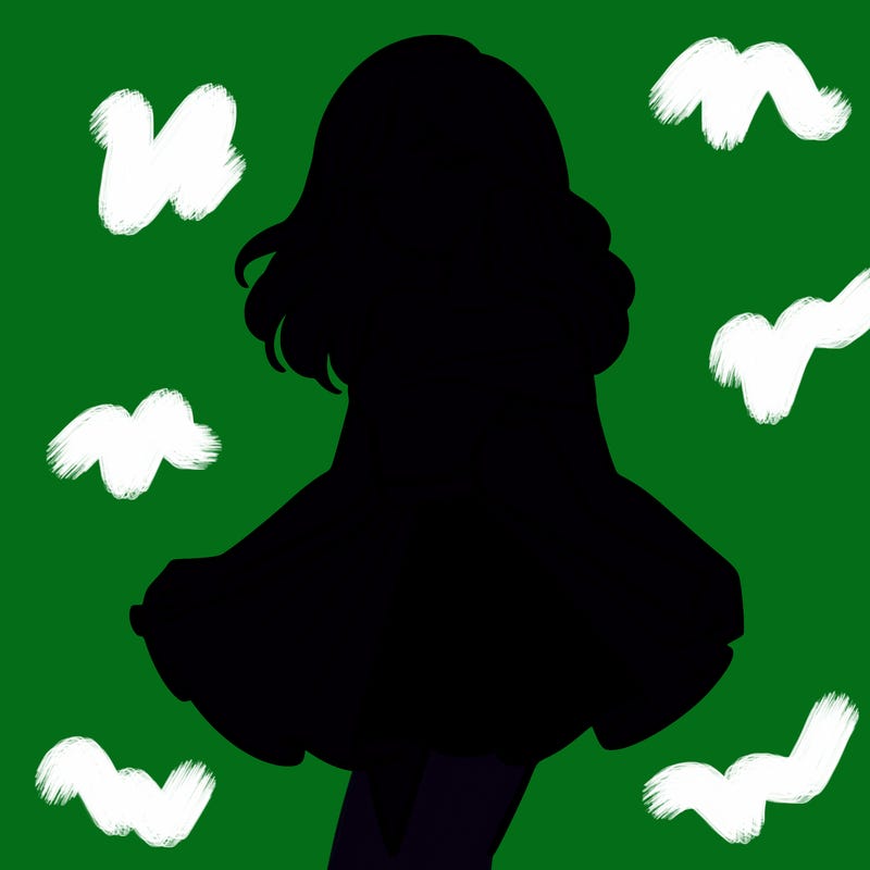 woman in skirt