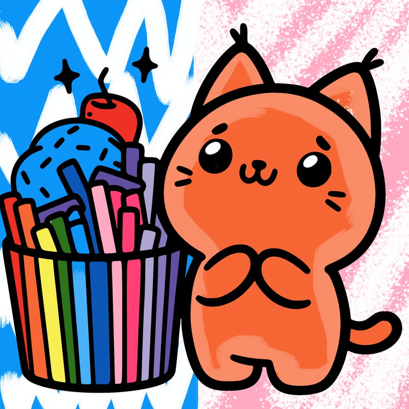 cute food cat