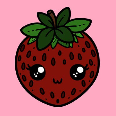 cute strawberry