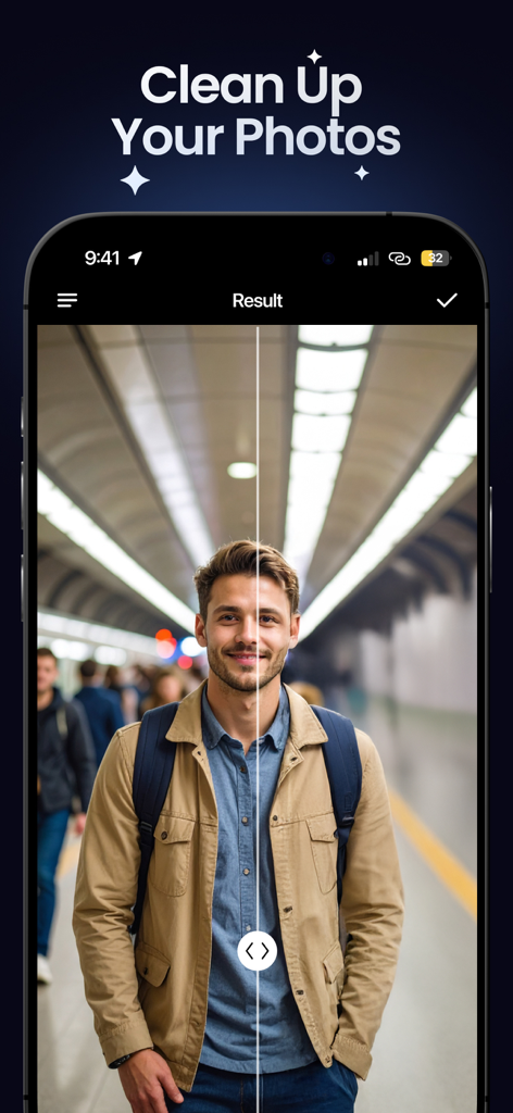 Erase objects - AI Eraser - 