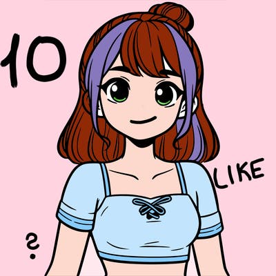 girl with crop top