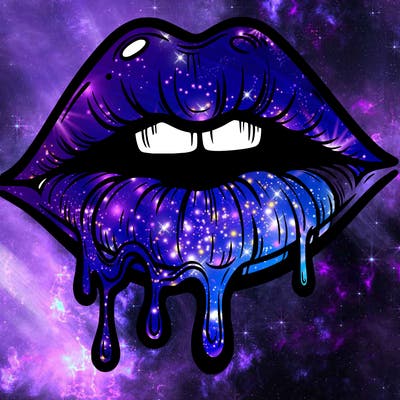 lips that look realistic and drip